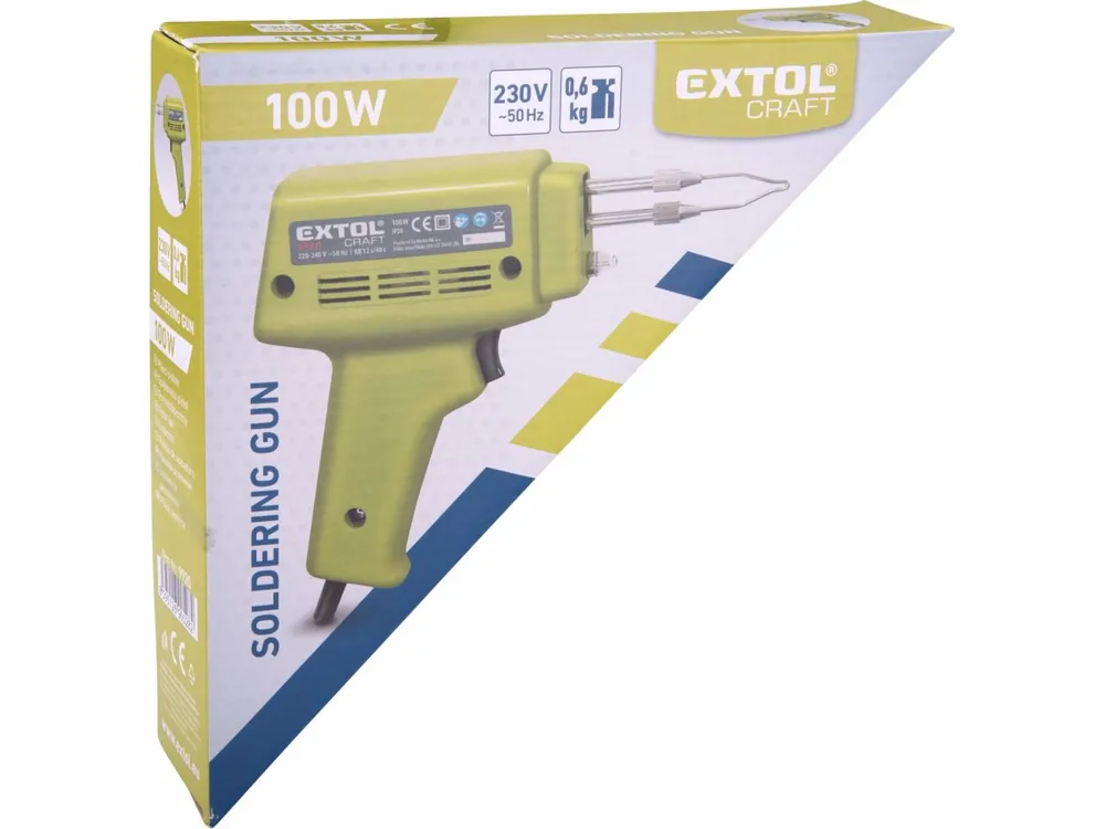 Pájka pistolová 100 W Extol Craft - Kvalitní produkt