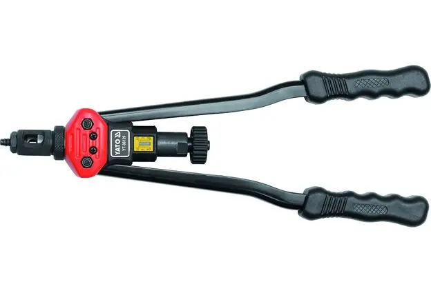 Kleště nýtovací maticové pro matice M3 - M12, délka 410 mm, se sadou nýtů Yato - Outlet