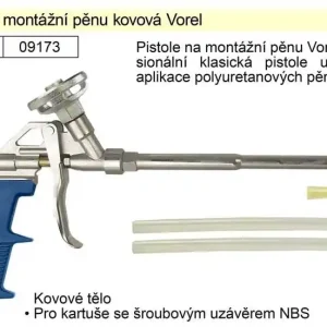 Pistole na montážní pěnu kovová - Výhodná nabídka