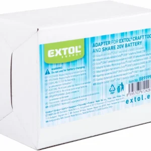 Akční sleva | EXTOL ENERGY Redukce adaptér pro EXTOL CRAFT 20V (Makita) stroj a SHARE20V baterii