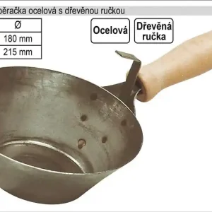 Akce končí brzy | Zednická naběračka s rukojetí ocelová 215mm