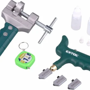 EXTOL CRAFT řezač skla a obkladaček, sada 6ks s karbid. nástroji 941000 | Jen dnes