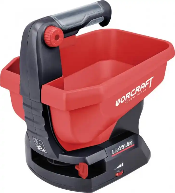 Do vyčerpání zásob - WORCRAFT CHSP-S20Li Aku rozmetadlo 20V Li-Ion, 3,6l bez baterie a nabíječky