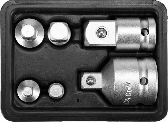 Akce - YATO Redukce na gola ořechy 1/4"-3/4" sada 6 kusů