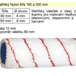 Kupte dnes | Váleček malířský Nylon šíře 250 mm