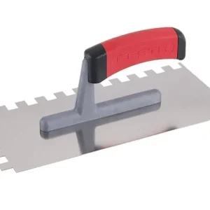 Slevy - Hladítko zubaté FESTA nerez gumová rukojeť 280x130mm zub e12