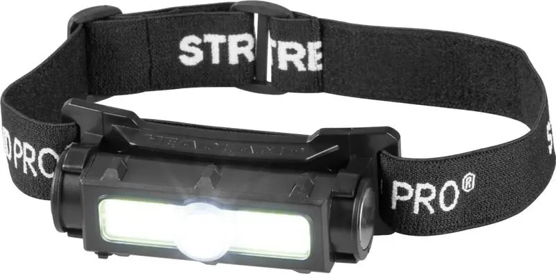Nabídka dne - STREND PRO Headlight H3173, Čelovka XPE+COB, 1200 mAh, 400 lm, USB nabíjení