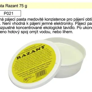 Poslední příležitost - NUBA Pájecí pasta tavidlo Razant 75 g