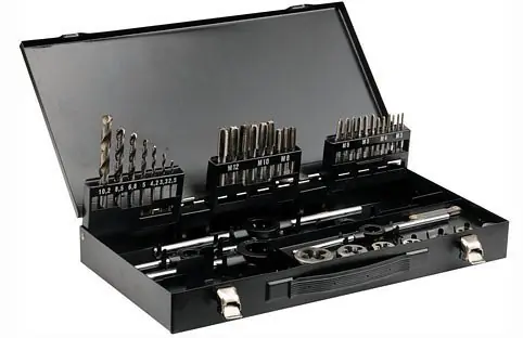 Souprava závitníků 44ks, M3, M4, M5, M6, M8, M10, M12 | Ušetřete