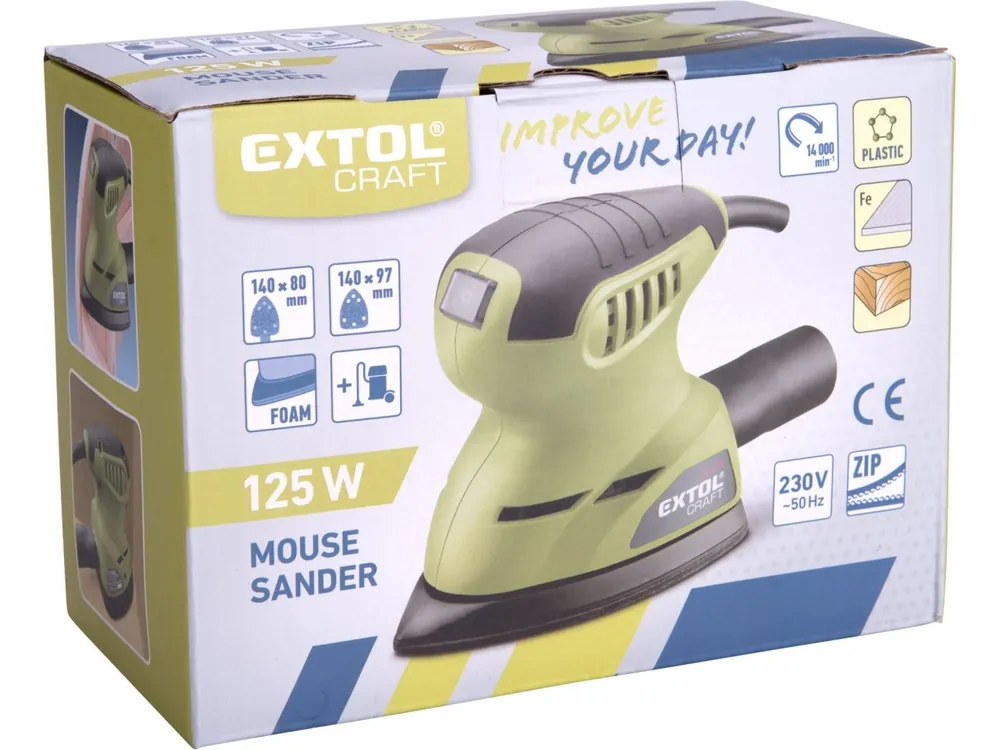 Bruska vibrační delta 125 W Extol 407130 - Připraveno k odeslání