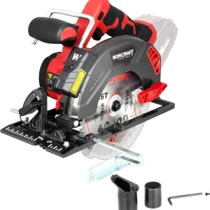 Mezi nejprodávanějšími - WORCRAFT CCS-S20LiB Aku kotoučová okružní pila 165mm 20V, laser, bezuhlíková, bez baterie