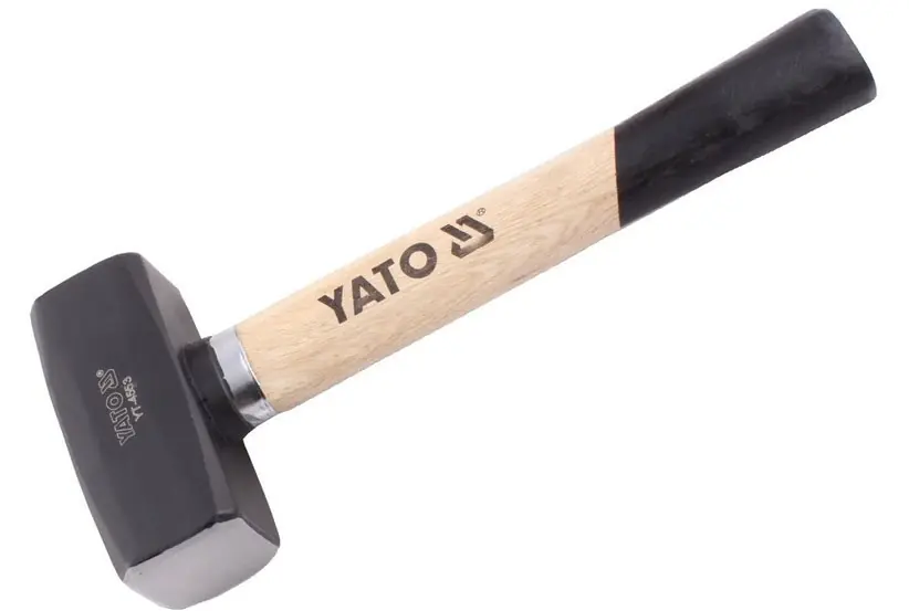 Cenový hit | Palička kovová, 2000 g, s dřevenou násadou, Yato