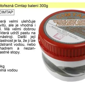 Přímo z výroby - Pasta závitořezná Cimtap balení 300g