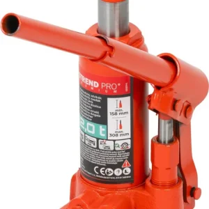 STREND PRO Hydraulický zvedák panenka 2t, 158-308mm, hever | Skvělá nabídka