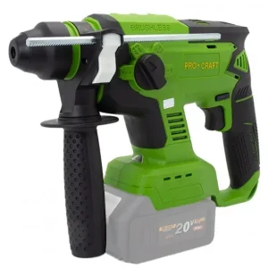 Nově v e-shopu | PROCRAFT PHA20 Aku vrtací kladivo SDS plus, bezuhlíkové, 20V, bez baterie a nabíječky