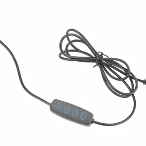 Ušetřete nyní - EXTOL LIGHT Stolní lupa s osvětlením, 5x zvětšení, osvětlení 2400 lm, USB napájení, černá