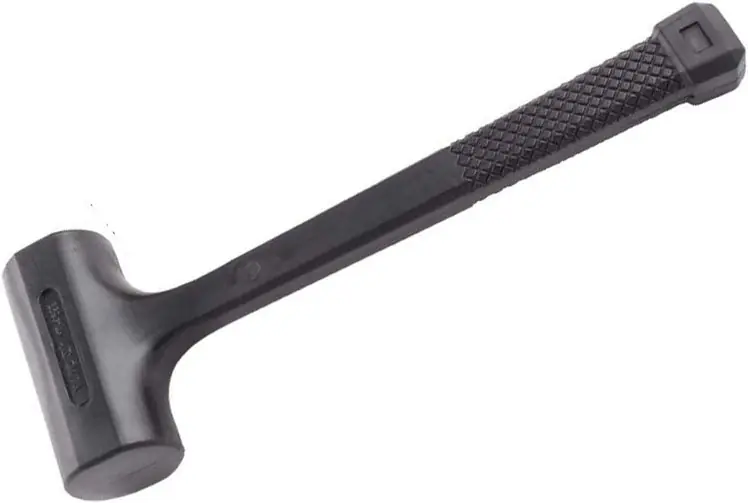 Výprodej - Palička celogumová, rázová, plněná broky, 1300 g, Yato