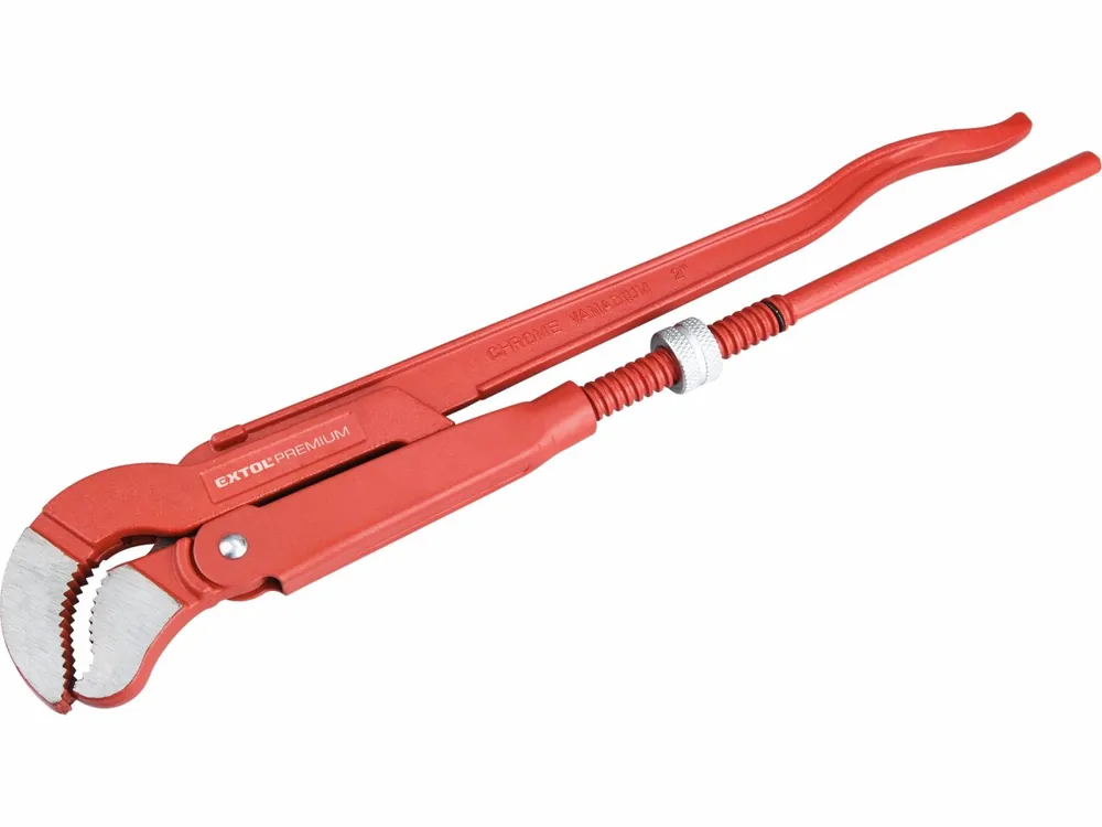 Hasák typu Herkules, délka 530 mm, čelisti tvaru „S", 2", Extol Premium - Speciální nabídka