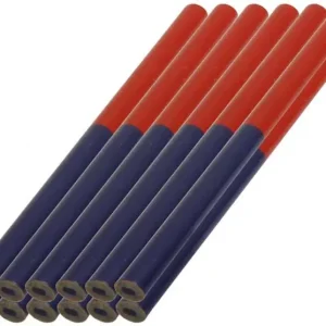 Tužky tesařské 175mm červeno/modré sada 12 kusů | Omezené zásoby