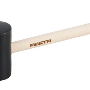 Žádaný produkt - FESTA Palička gumová černá 60mm 35cm násada jasan
