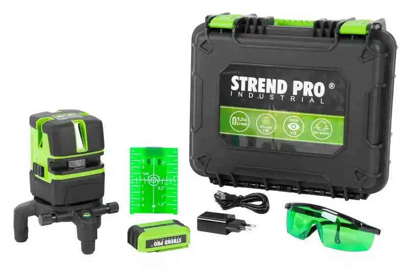 Oblíbený u zákazníků - STREND PRO HP-NT411G samonivelační křížový laser