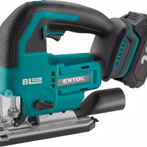 Výhodná cena - EXTOL INDUSTRIAL pila přímočará aku SHARE20V, BRUSHLESS, 2Ah 8791824