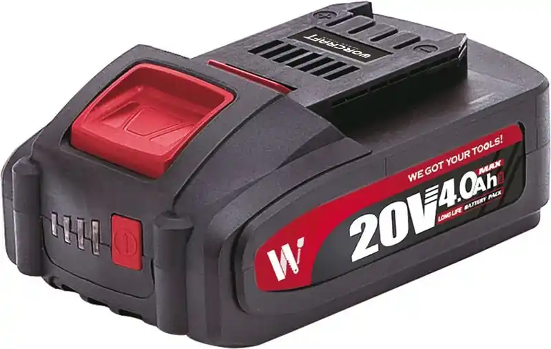 WORCRAFT Aku baterie 20V 4000mAh CLB-20V-4.0S Li-ion S20Li akumulátor, SLIM, - Speciální nabídka