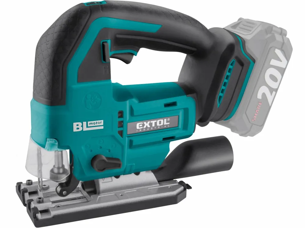 EXTOL INDUSTRIAL pila přímočará aku SHARE20V, BRUSHLESS, bez baterie a nabíječky 8791825 | Ušetřete více