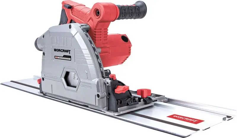 WORCRAFT TS12-165A Kotoučová ponorná pila 165mm s lištou 1400mm - Ihned k objednání