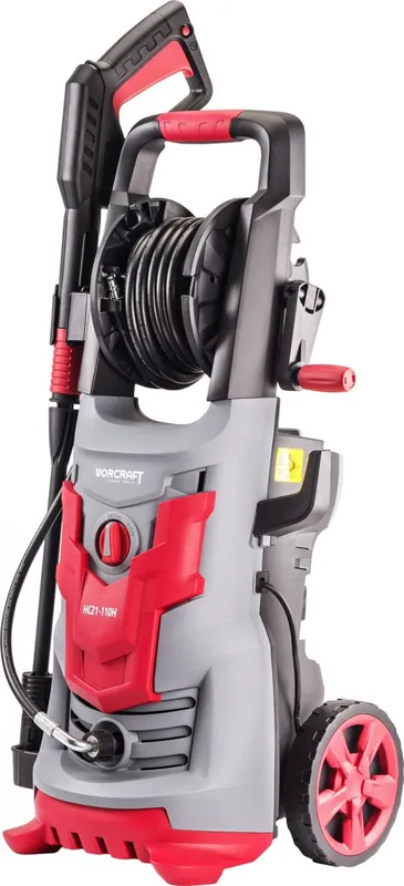 Super nabídka - WORCRAFT HC21-110H Vysokotlaká myčka tlakový čistič 165bar 2100W vapka, indukční motor