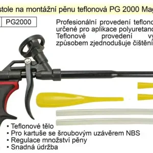 MAGG PG2000 Pistole na montážní pěnu teflonová | Výhodná nabídka