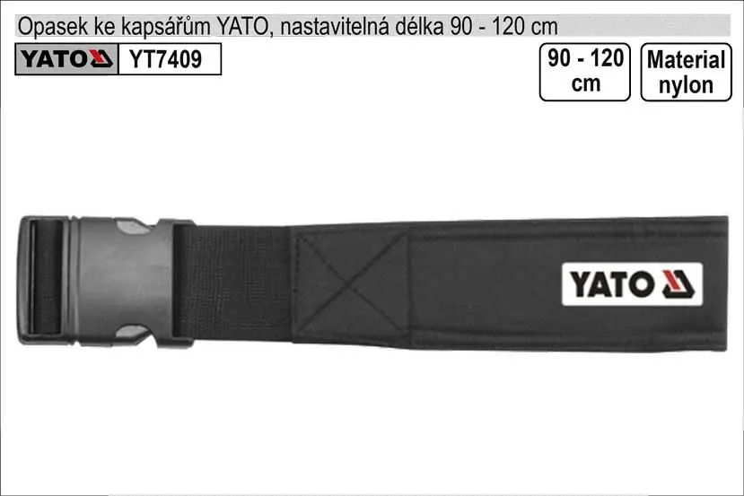 Opasek YATO ke kapsářům délka 90-120cm - Výborné hodnocení