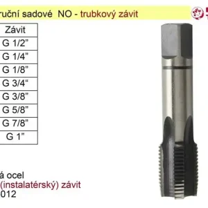 Výhodný nákup | Závitníky ruční sadové G1" NO trubkový závit