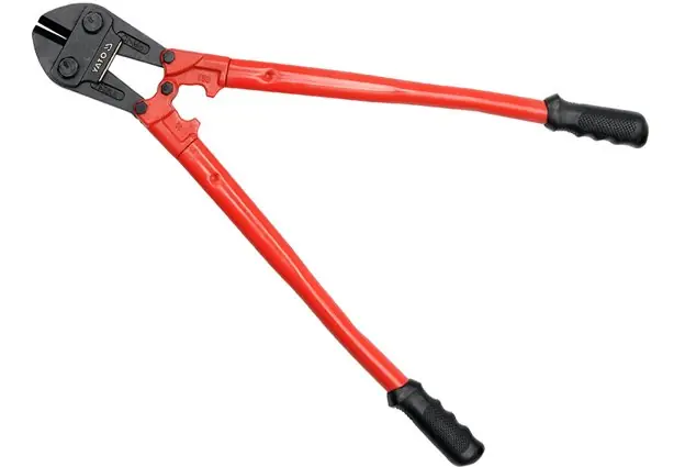 Do košíku - Kleště štípací, pákové, pro štípání betonářské oceli, délka 18" (450mm), Yato
