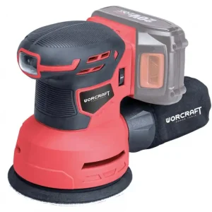 Špičková kvalita - WORCRAFT Aku excentrická bruska 125mm 20V CRS-S20Li bez baterie a nabíječky