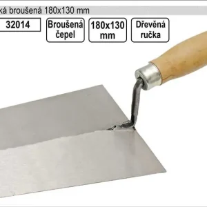 Ušetřete více | Lžíce zednická ocelová broušená 180mm