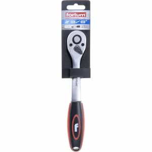 ráčna Mechanic, 3/8", L 193mm, 72 zubů, CrV/S2, FORTUM - Rychlé odeslání