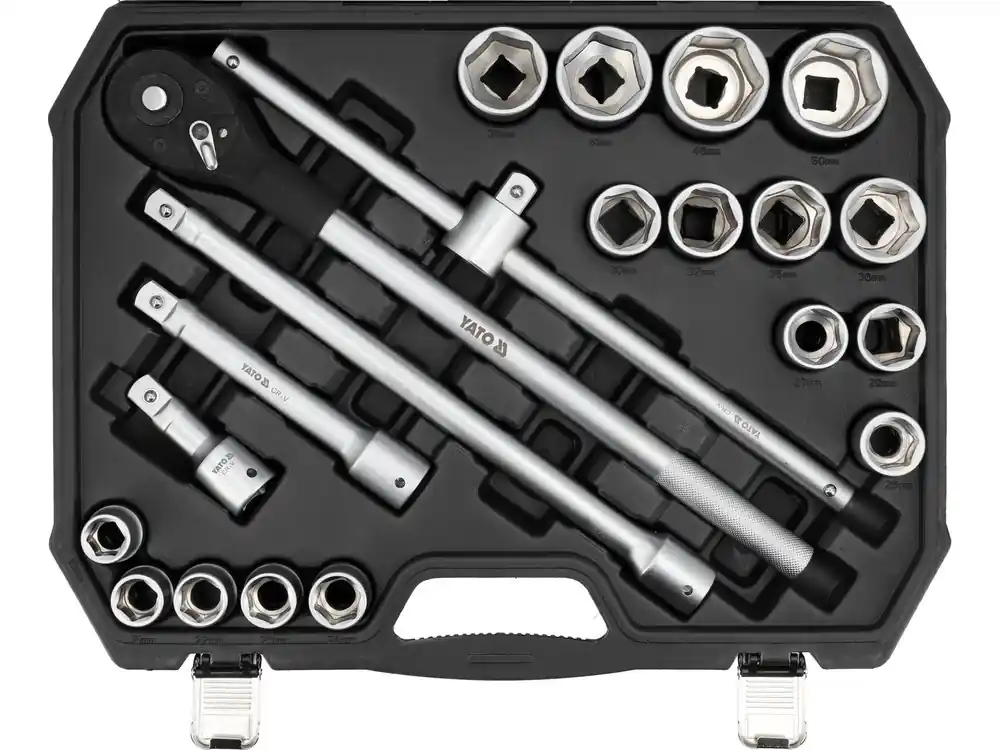 YATO Gola sada 3/4" 21 dílů 19-50mm YT-13351 - Skvělá cena