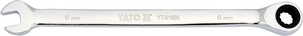 YATO Ráčnový klíč očkoplochý 6mm | Poslední příležitost