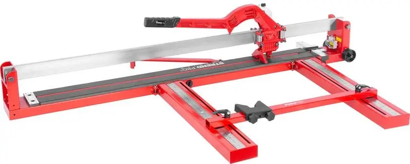 Téměř vyprodáno - STREND PRO NPT-BTC100 PROFI Řezačka obkladů a dlažby 1000mm, ocelová, s laserem