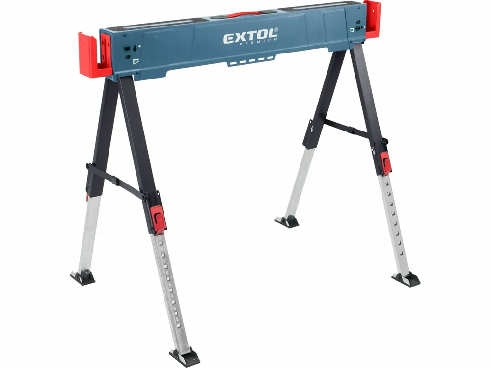 Nově v e-shopu | EXTOL PREMIUM koza stavební skládací 1kus, nosnost 550kg, výška 60-85cm 8859999