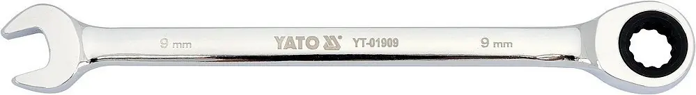 Velmi oblíbený produkt | YATO Ráčnový klíč očkoplochý 9mm