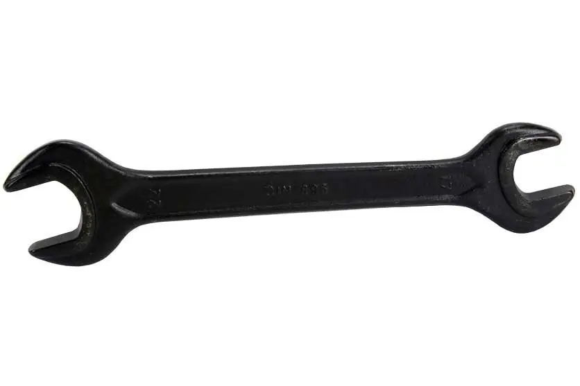 Klíč otevřený oboustranný černý 17x22 Strend Pro 231394 - Nově k dispozici
