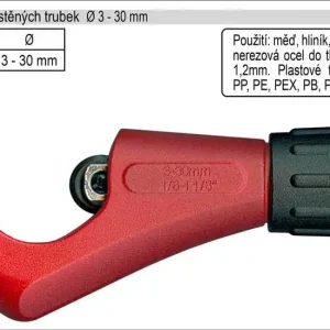 Kvalitní produkt - Řezač tenkostěnných trubek 3-32mm Magg