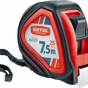 Přímo z výroby | EXTOL PREMIUM metr svinovací, 7,5m, š. pásku 25mm 8821027