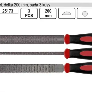 Extra sleva | Rašple VOREL sada 3 kusy délka 200mm