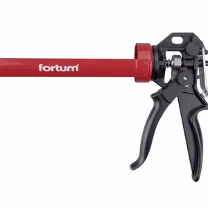 FORTUM pistole vytlačná PROFI s přepínačem dávkování a zpětného kroku, 225mm/310ml | Profesionální kvalita