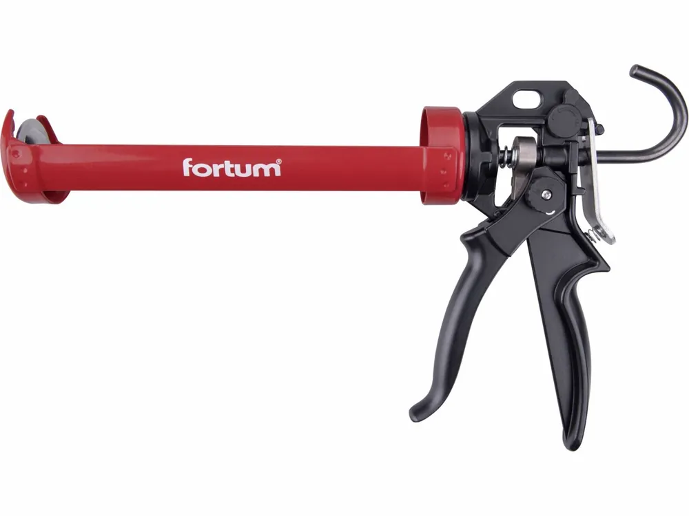FORTUM pistole vytlačná PROFI s přepínačem dávkování a zpětného kroku, 225mm/310ml | Profesionální kvalita