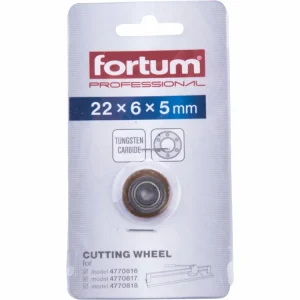 Omezené zásoby | FORTUM Profi kolečko řezací ložiskové, 22x6x5mm, SK, otvor 5mm, pro řezačky obkladů