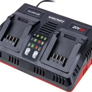 Cenová bomba | WORCRAFT Dvojitá RYCHLONABÍJEČKA Li-ion akumulátorů CLC-20V-4.4D pro set S20Li